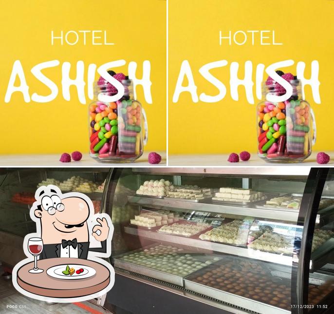 Food at Hotel Ashish
