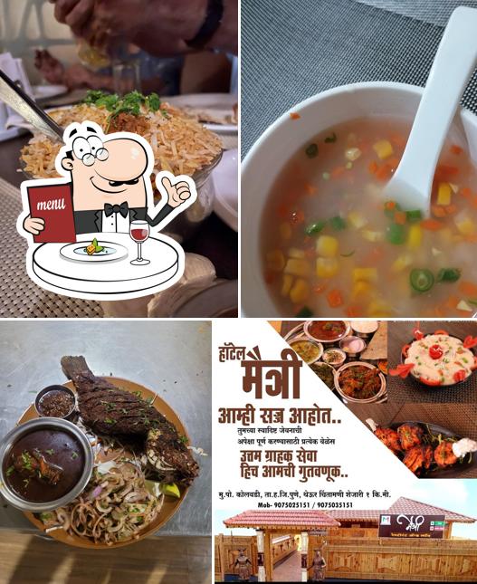 Meals at Maitri Restaurant