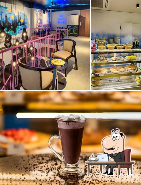 Among different things one can find interior and beverage at NY Cafe & Bistro