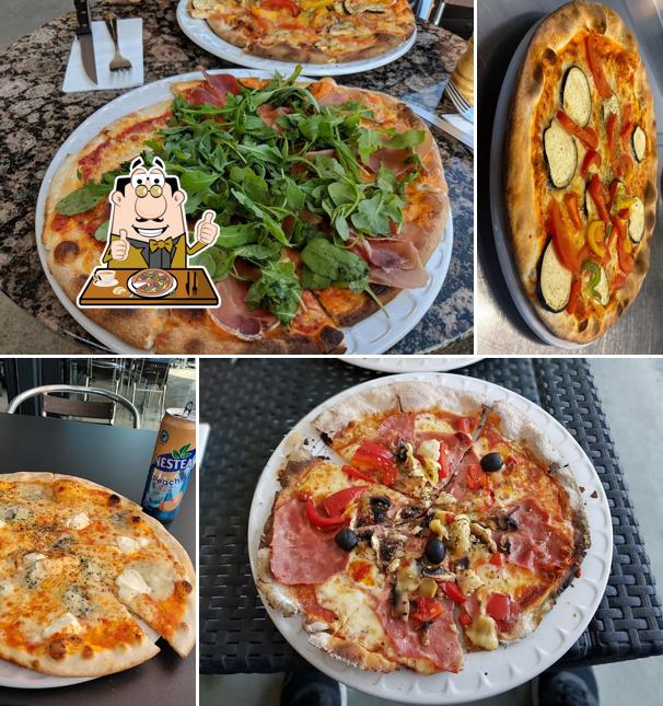 A RUCOLA Pizzeria & pizzakurier, puoi assaggiare una bella pizza
