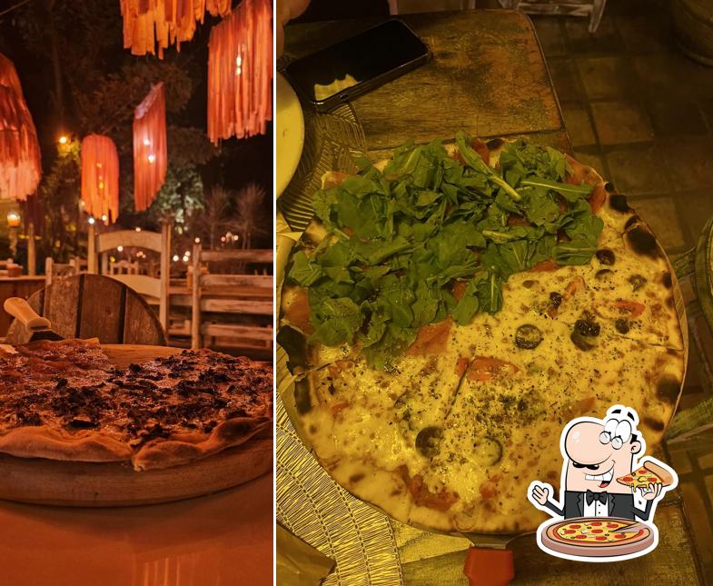 Experimente pizza no Fumaça Pizza Bar