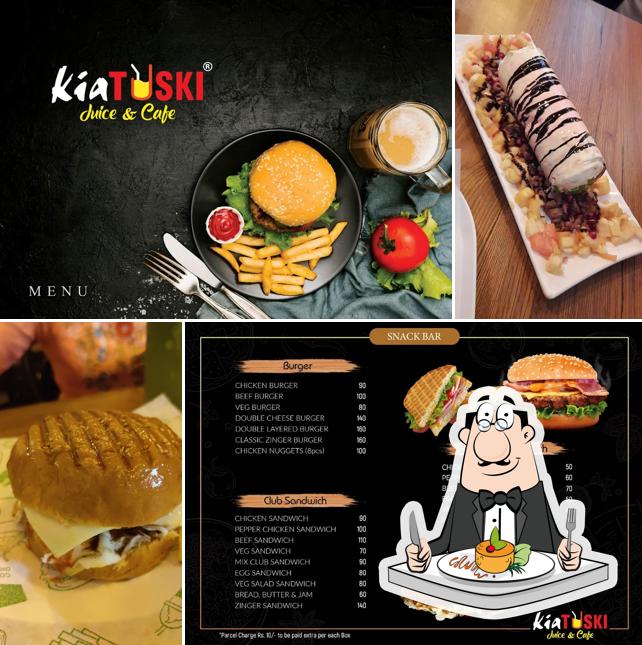 Food at KiaTuski Juice & Cafe Edakkara