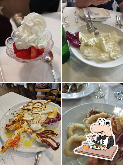 Platti al Ristorante Ciro a Mergellina