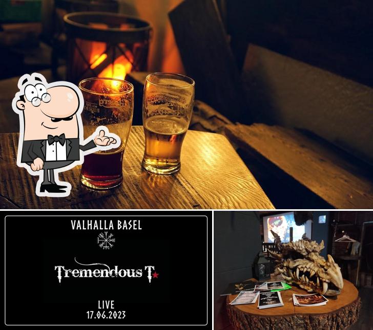 La interni e cibo del ristorante