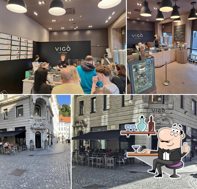 Gli interni di Vigò