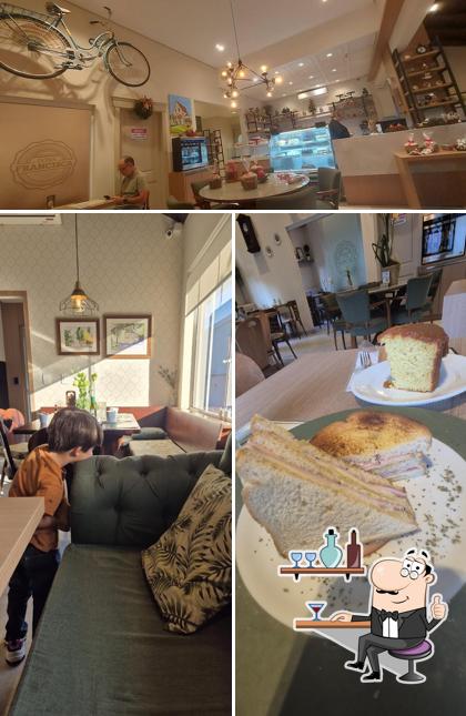 Veja imagens do interior do Dona Francisca Delicatesse Café