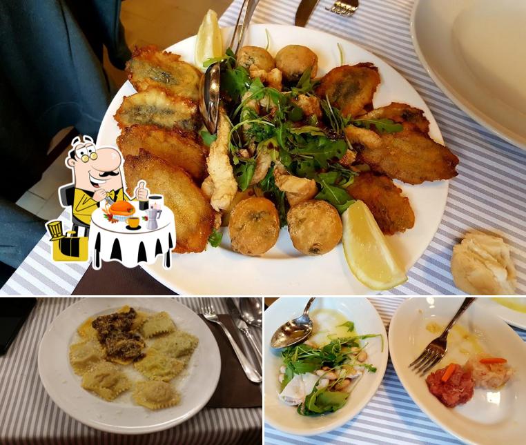 Platti al Bar Trattoria da Antonia