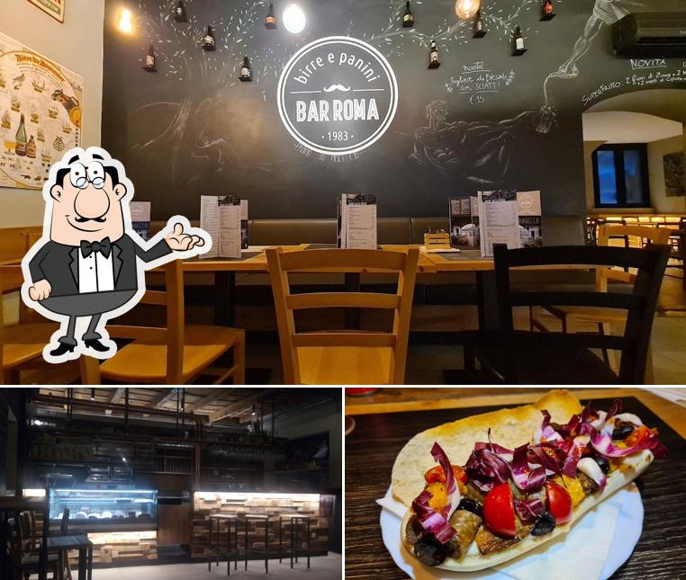 Bar Roma srl si caratterizza per la interni e cibo