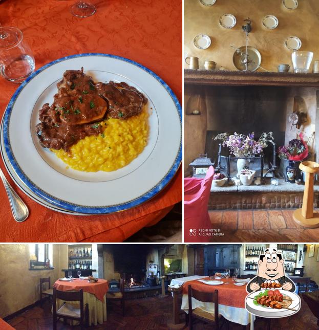 Questa è la foto che mostra la cibo e interni di 1396 Osteria Ponte Vecchio