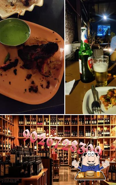 Among various things one can find food and interior at Century Bar