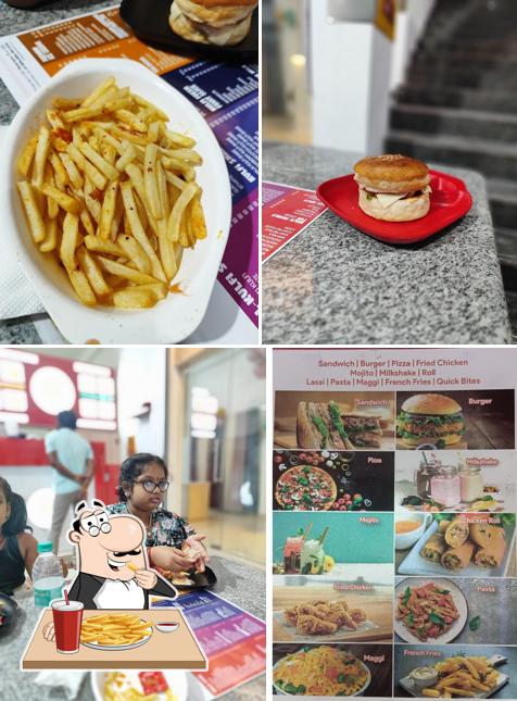 French fries at Yumsandwichcafe