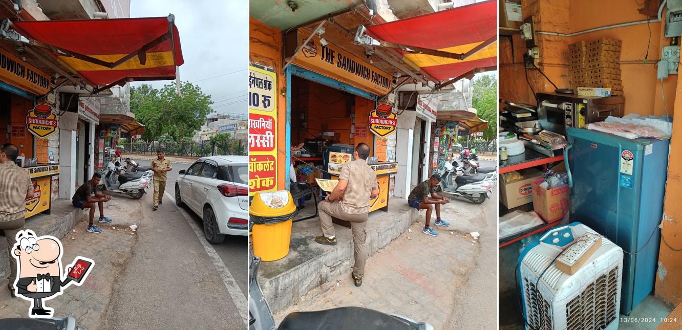 The exterior of The Sandwich Factory