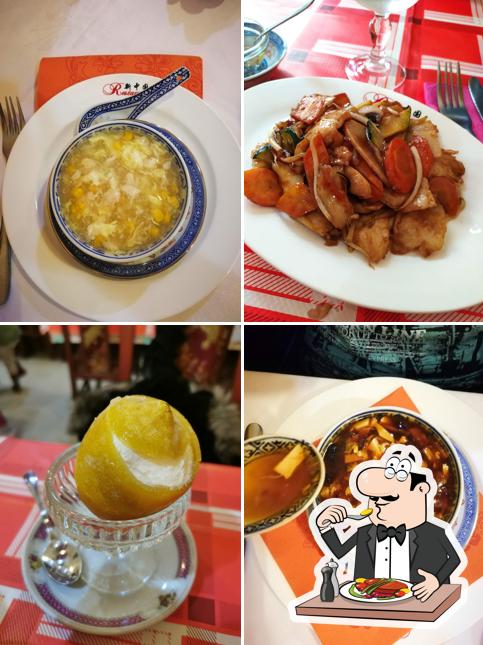 Cibo al Ristorante Cinese XinZhonGuo