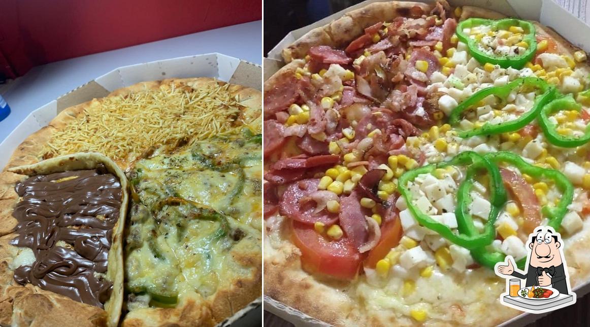 Comida em Pizzaria Fornalha