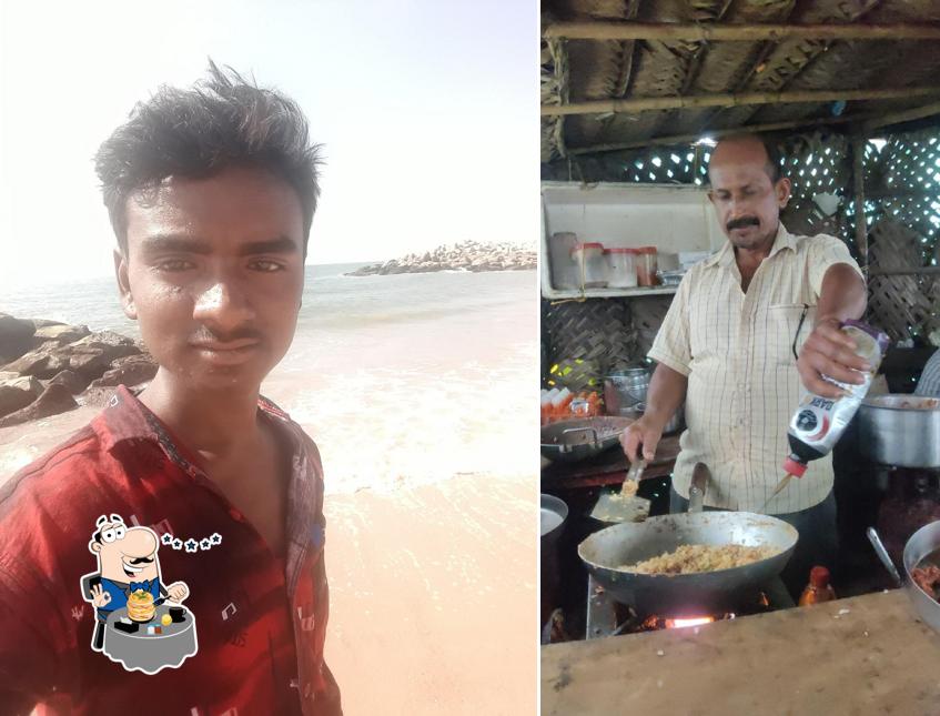 Food at Ashok Anna Tea Cafe Trasi Beach