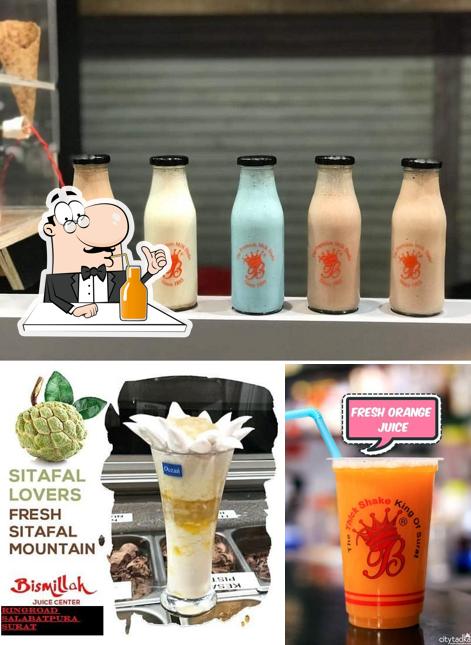 Enjoy a beverage at B Creamy