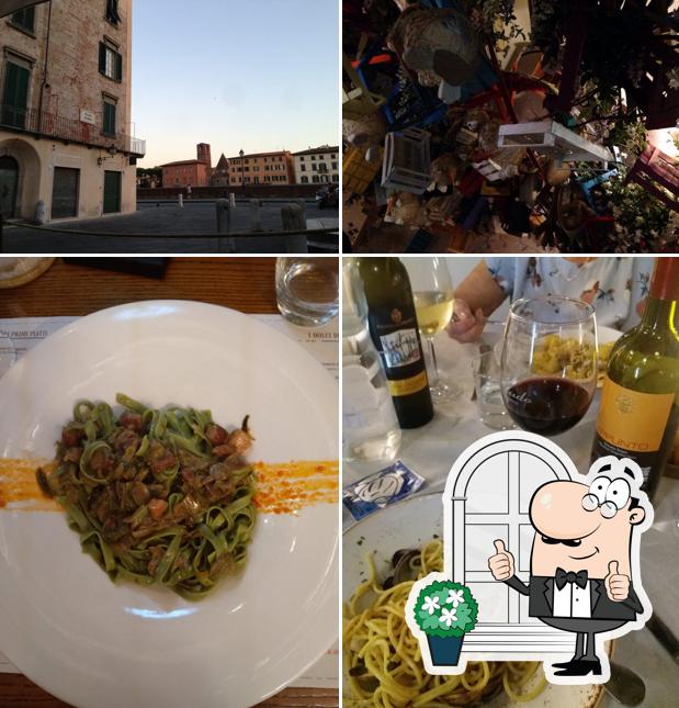 Ir Tegame Spaghetteria si caratterizza per la esterno e bevanda