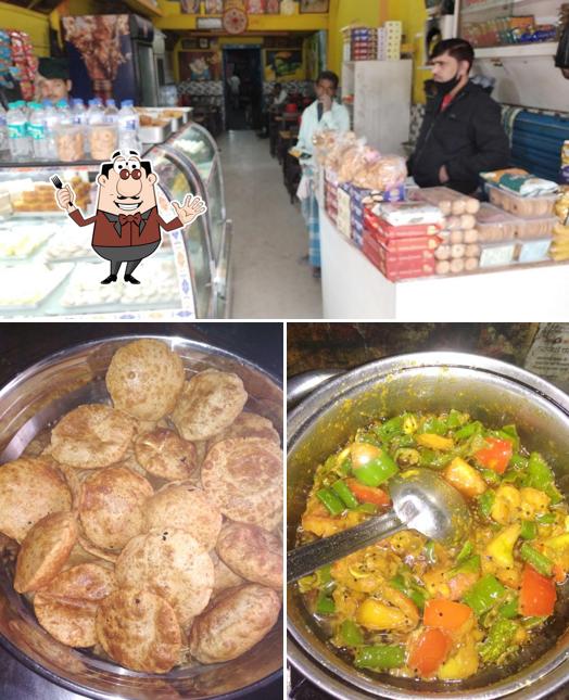 Food at Rajsthan Tea Stall