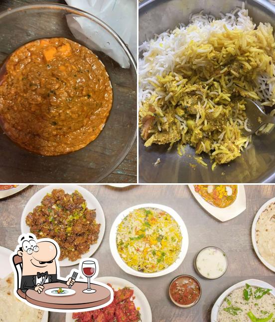 Food at Sangam Dhaba- Himayathnagar