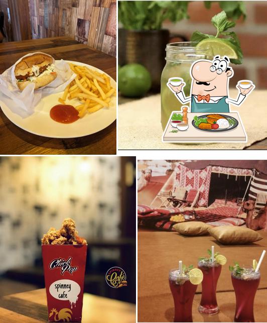 Food at Spinney Cafe