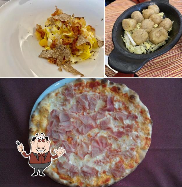 Cibo al Ristorante Kuerc