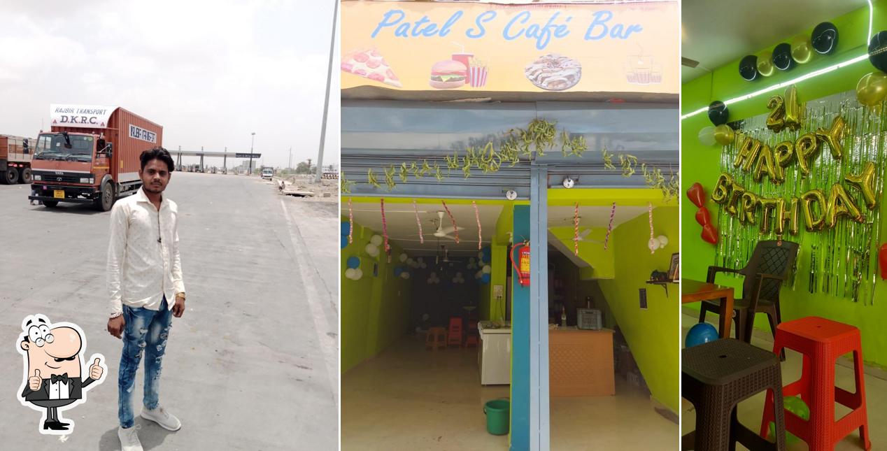 Look at this photo of Patel s cafe bar