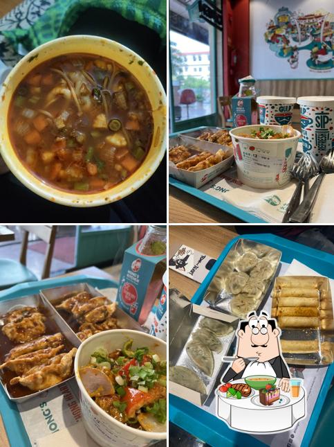 Hot and sour soup at Hong's Kitchen