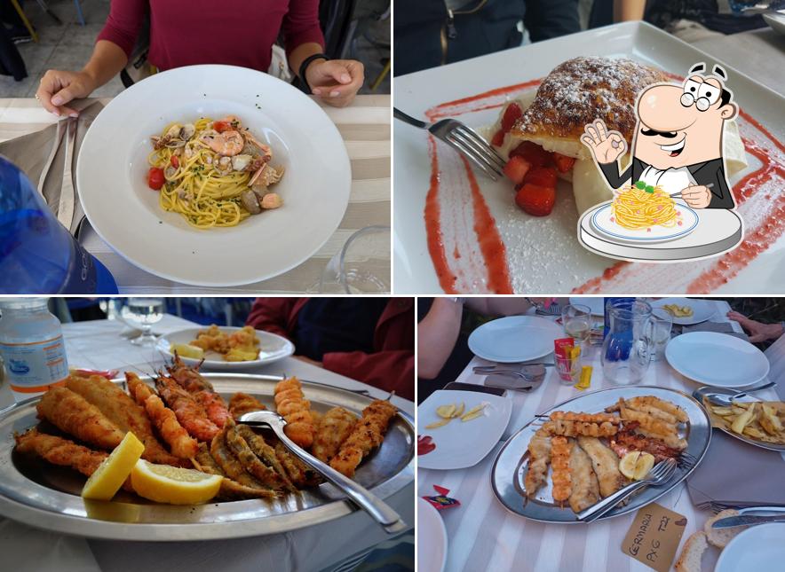 Spaghetti alla carbonara al La Barchetta