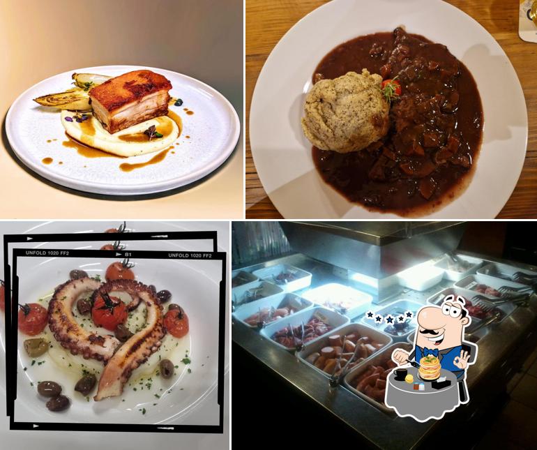 Platti al Osteria Degli Amici Figino