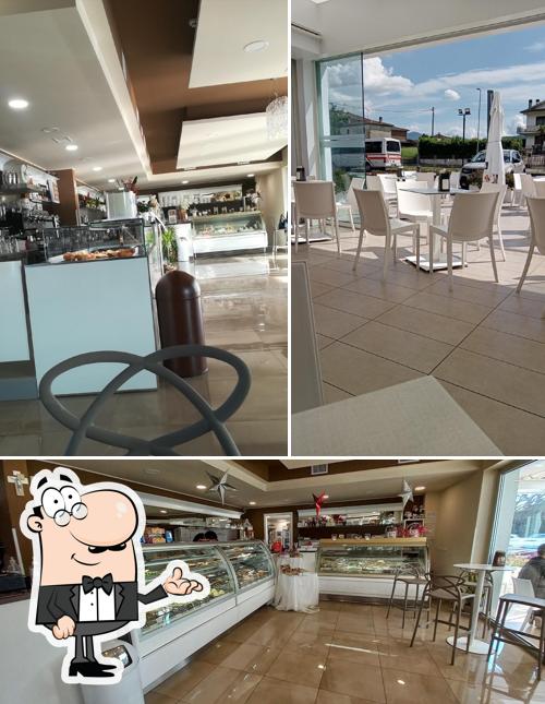 Gli interni di Pasticceria Gelateria Bar Siciliana Trinacria Saiola