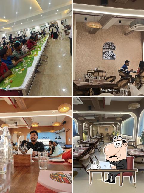 The interior of Global food factory