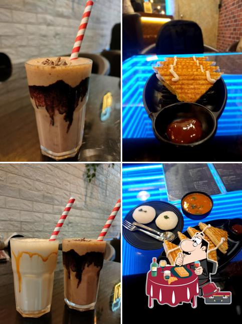 Waffles at Mr. T cafe