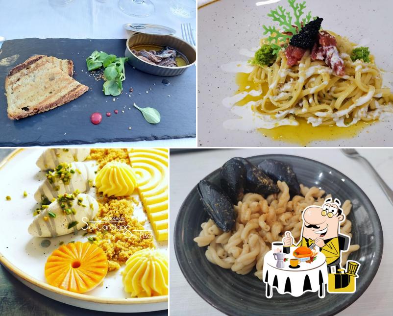 Platti al Ristorante Sa Cardiga e Su Pisci