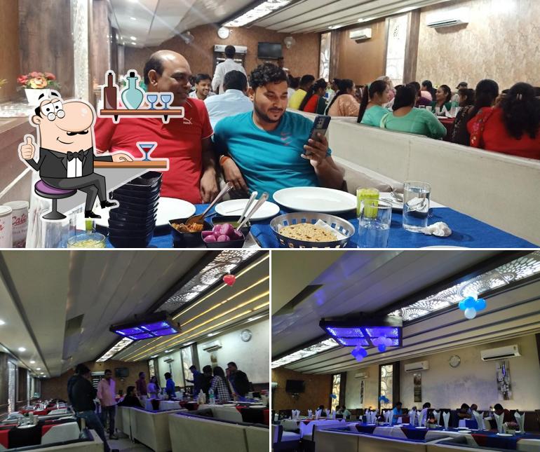 Take a seat at one of the tables at Treat Restaurant