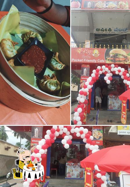 The restaurant's food and exterior