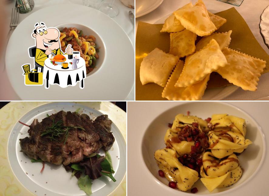 Cibo al Taverna dei Servi