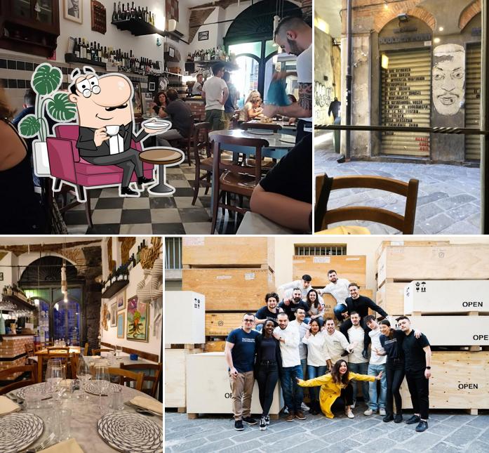 Siediti a un tavolo di Trattoria dell'Acciughetta