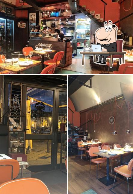 Dai un'occhiata agli interni di Oyster Cafè