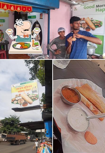 The restaurant's food and exterior