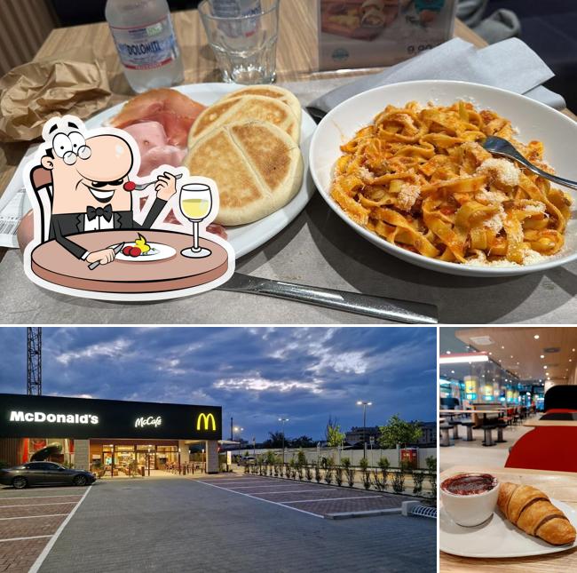 Dai un’occhiata alla immagine che raffigura la cibo e esterno di McDonald's Buccinasco