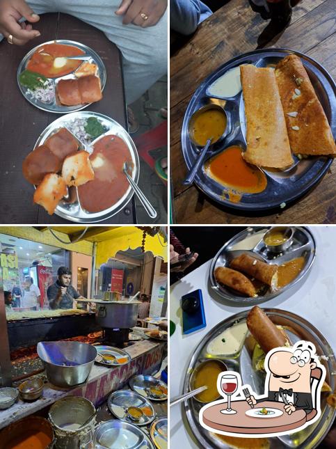 Food at Asli Madrasi Dosa