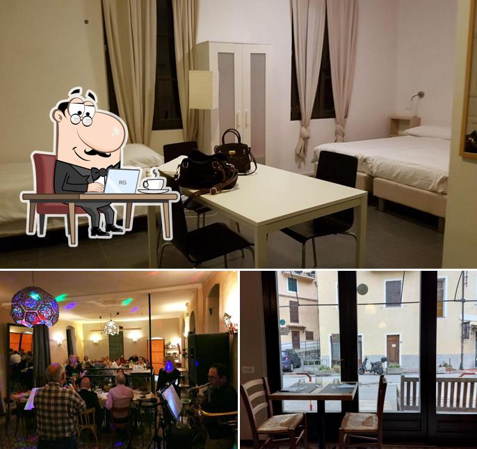 Gli interni di Sul Ponte