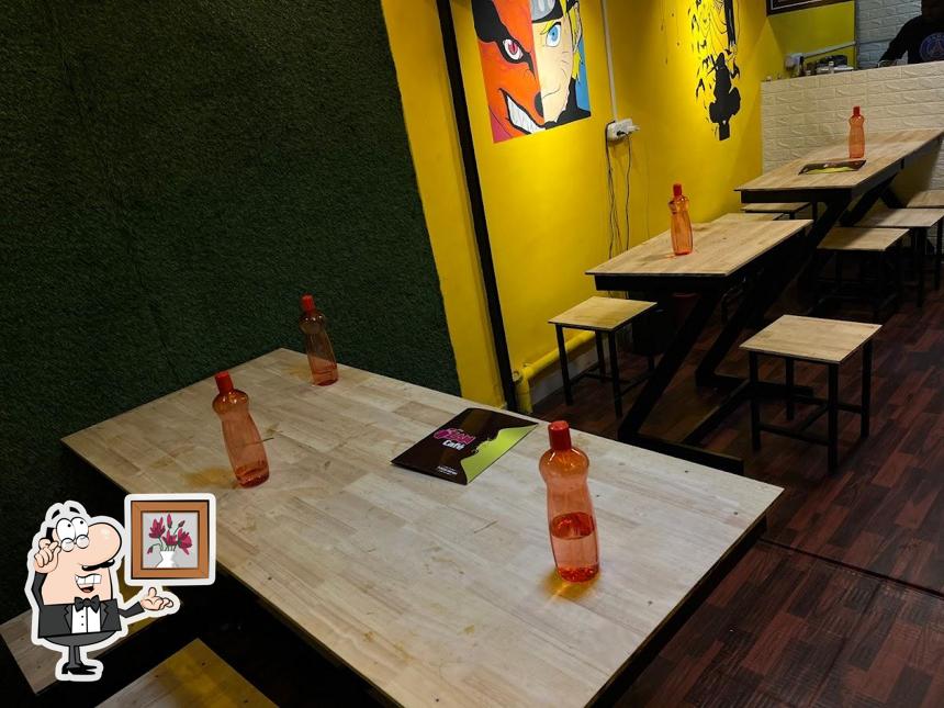 The interior of Zan cafe