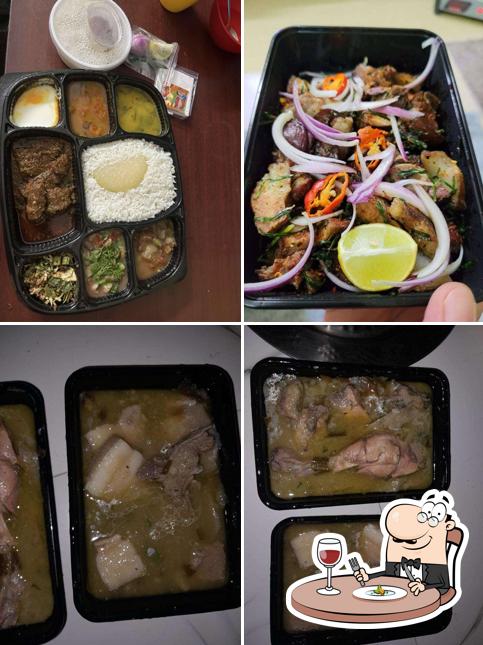 Food at Salai Chakluk Hotel