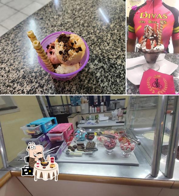 Platos en Sorveteria Rei