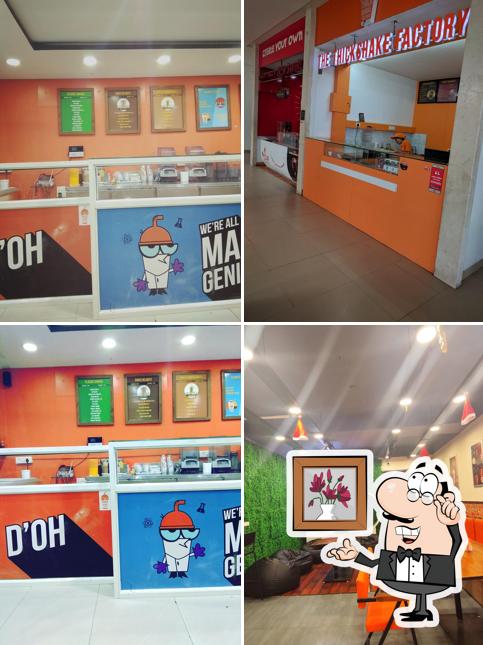 The interior of The Thick Shake Factory