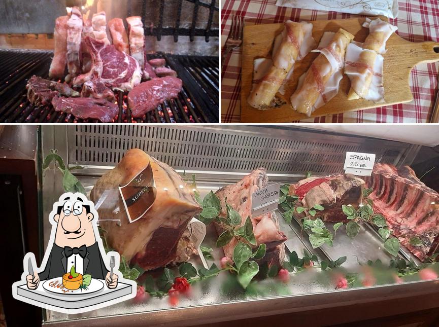 Cibo al Trattoria La Busa e Camere