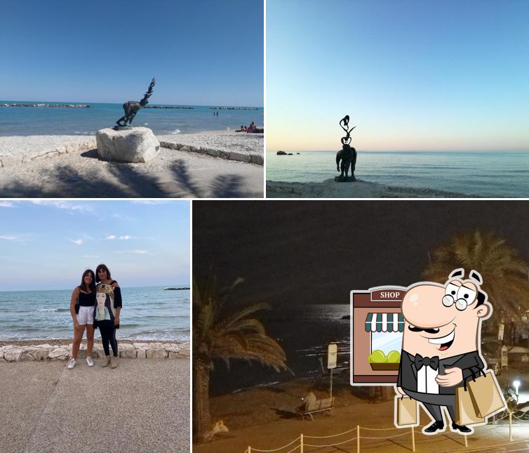 Puoi goderti l'aria fresca dal dehors di La Scogliera