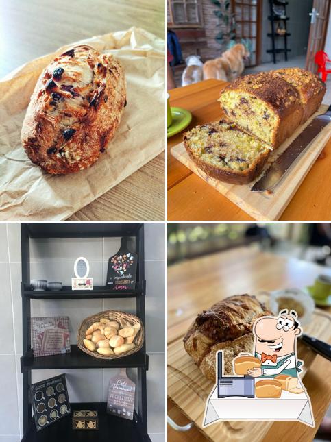 Pão-com-alho em A Casa da Padaria