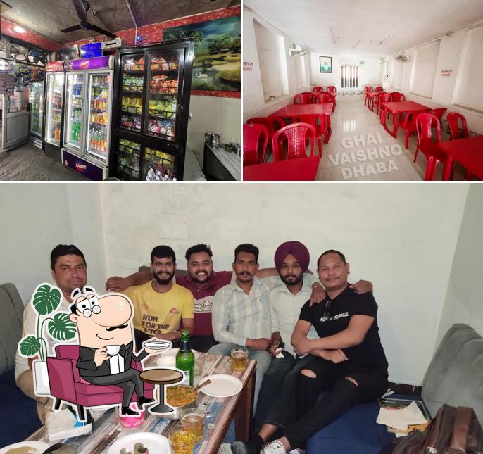 Check out how Ghai Vaishno Dhaba looks inside